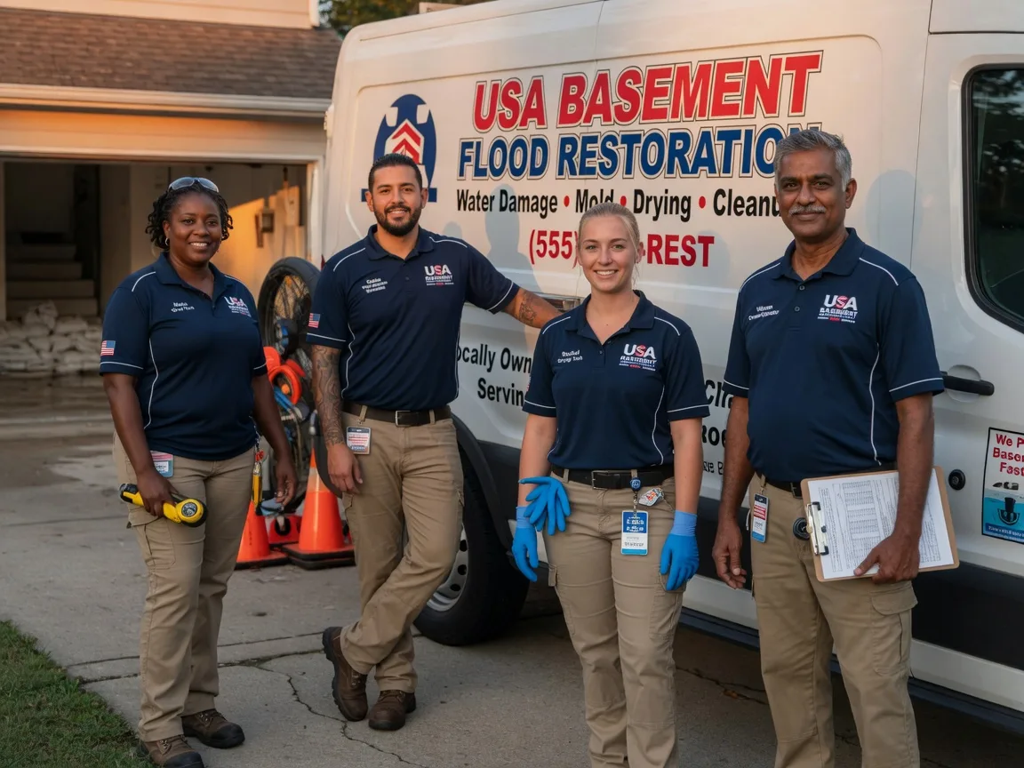 Basement Flood Cleanup company in Vina, AL