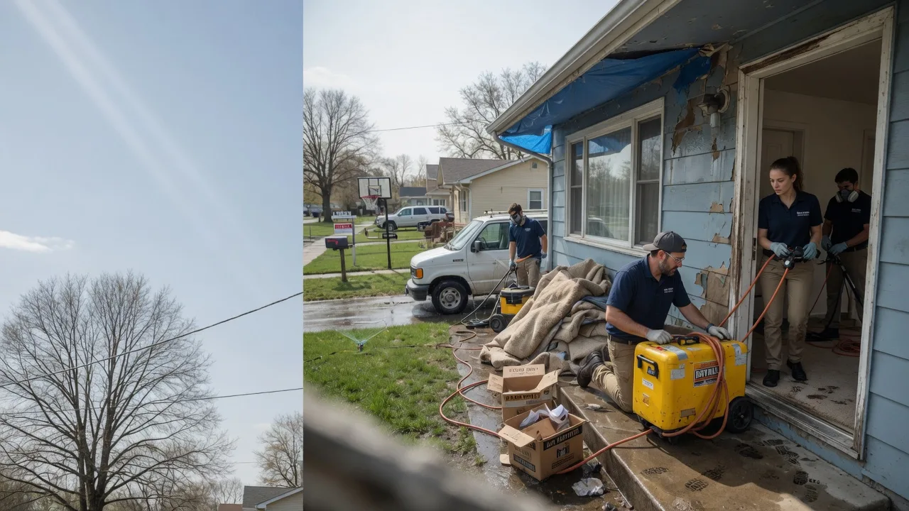 Basement Flood Cleanup in Vina, AL near me